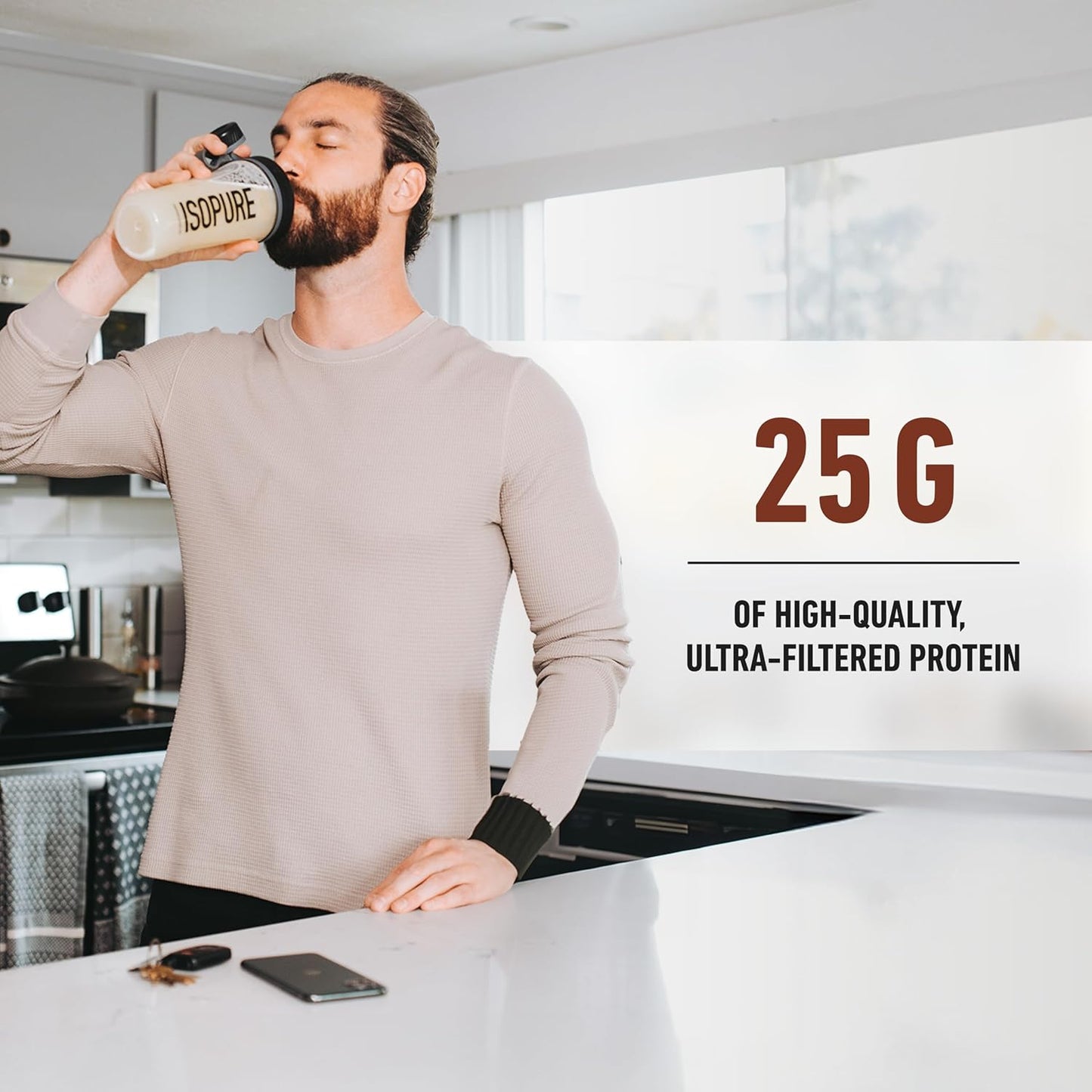 Isopure Low Carb 100% Pure Whey Isolate Protein Powder