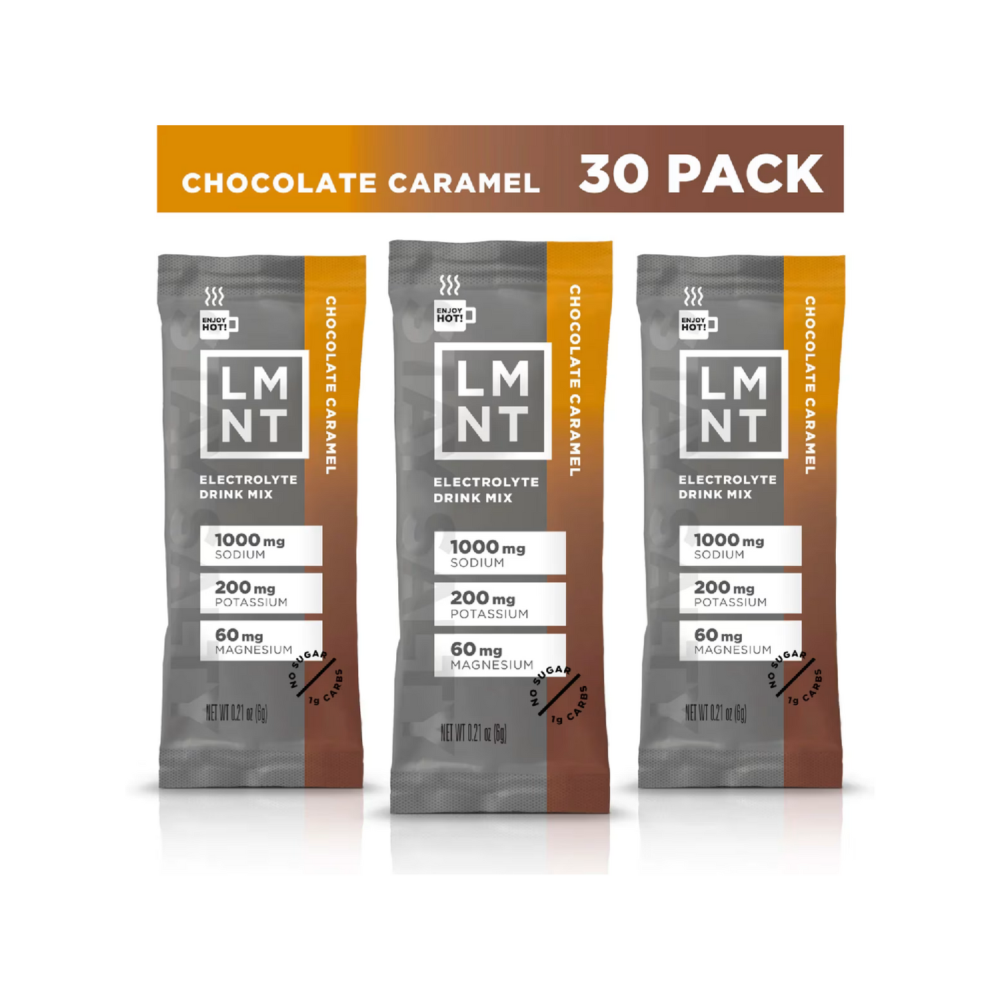 LMNT Zero-Sugar Electrolyte Drink Mix | 30 Stick Packs