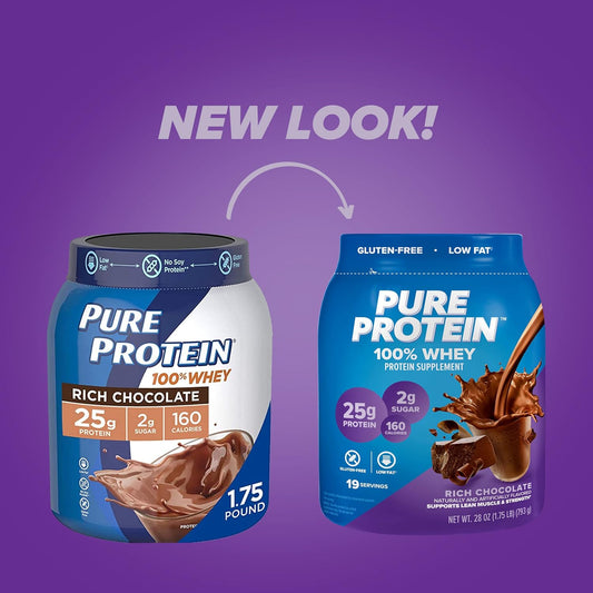 Pure Protein 100% Whey Protein Powder