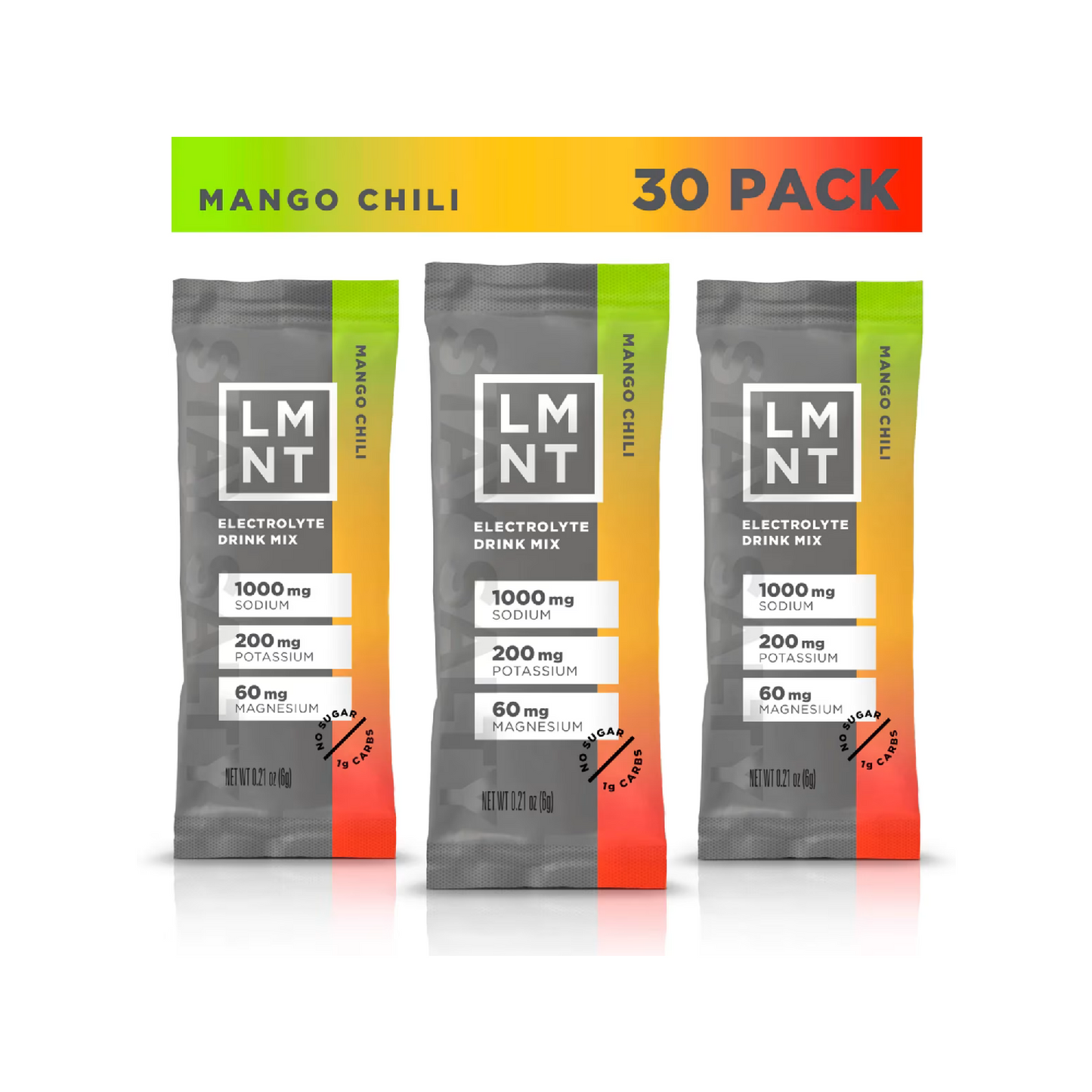 LMNT Zero-Sugar Electrolyte Drink Mix | 30 Stick Packs