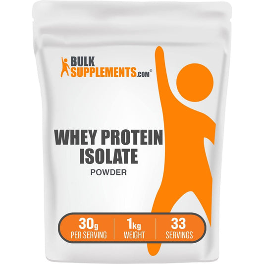 BulkSupplements.com Whey Protein Isolate Powder