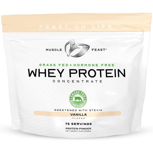 Muscle Feast Grass-Fed Whey Protein Concentrate Powder