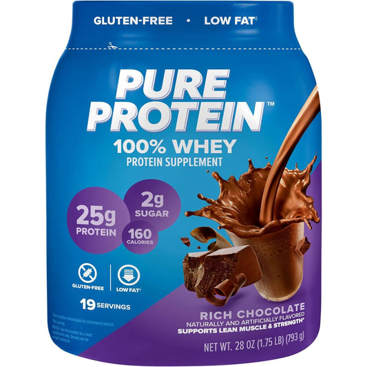 Pure Protein 100% Whey Protein Powder